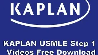 How to take kaplan USMLE step 1 and step 2 Lectures free | #usmle #kaplan #dr #medical