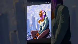 Digital Art | procreate | Ramdom Art #procreate #procreateipad #ipadpro #ytshorts #digitalart