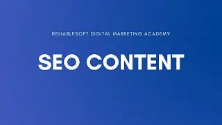 SEO Content - How to Optimize your Content For Users and Search Engines