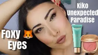 FOXY EYES 🦊MAKE UP con base viso  KIKO collezione estiva UNEXPECTED PARADISE