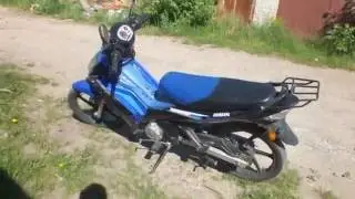 Обзор Irbis Irokez 125 S. Обзор скутеретты Ирбис Ирокез 125 S.
