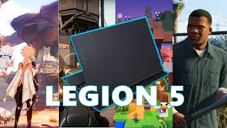 Lenovo Legion 5 2021 - Gaming Test in 2022 [Ryzen 5 5600H x RTX 3050]