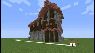 Minecraft How To Build a Medieval  City House - Minecraft Tutorial