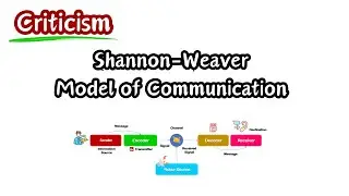 Criticisms on Shannon Weaver Model of Communication