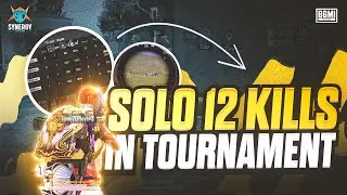 SOLO 12 KILLS POV | TEAM TSC 🫡🔥
