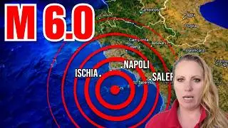 ⚠️SHADOW ZONE created ! M6 earthquake near Naples and Campi Flegrei  Volcano creates strange Shaking