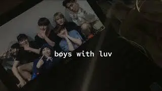 BTS - boys with luv slowed + reverb