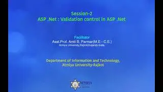 Session -2 : ASP .Net - Validation controls