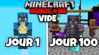 100 Jours dans Le VIDE en Hardcore sur Minecraft !