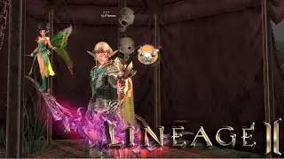 Lineage 2 Yul Archer AOE XP @ Abandoned Coal Mines (Noob Edition)