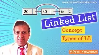 Linked List | Data Structures | Types of Linked List | Circular Linked List | Linked list as ADS