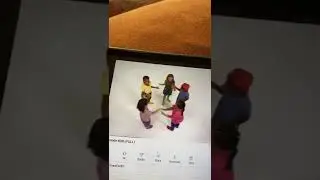Sesame Street Girl Clapping The Letter Q
