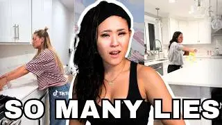TIKTOK MOMS HOME RESET ROUTINES ARE SO FAKE | It's All Lies