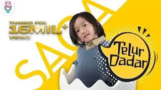 Saga - Telur Dadar | LAGU ANAK INDONESIA (Official Music Video + Lyrics) 