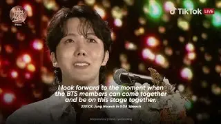 BTS GOLDEN DISC AWARDS 2023| jhope  award speech [07-1-2023]
