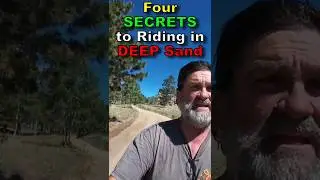 Motorcycle Riding in Sand - Deep Sand Riding Tips