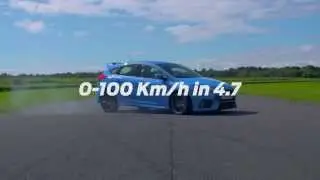 All-new Ford Focus RS: 0-100 km/h in 4.7 seconds
