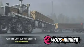 SnowRunner | Western Star 6900 TwinSteer No Cheat fix | by ArnaudGeopolitico | ModsRunner