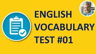 ENGLISH Vocabulary Test 01 (Advanced)