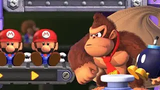Mario Vs Donkey Kong Switch #010 100% (Walkthrough/NC.) Mario Toy Factory