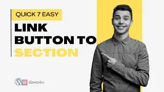 How to Link a Button to a Section in Minutes!