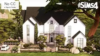 The Sims 4 Henford Modern Farmhouse | No CC | Stop Motion Speedbuild