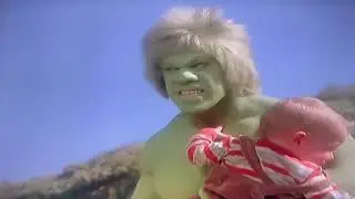 The Incredible Hulk Danny Hulk destroys windmill and departs scene