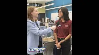 Coyote Kickstart Spring 24 - Esbeidy #shorts #youtubeshorts #college #studentlife
