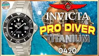 An Invicta I Don't Hate?! | Invicta 200m Titanium Pro Diver 0425
