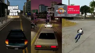 GTA Trilogy: The Definitive Edition on Ryzen 3 4300U Vega 5 8GB Ram