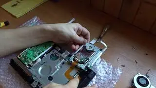 PS2 scph-9000x - disassembly, cleaning, grease