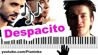 DESPACITO ON THE PIANO 🎹 simple notes