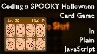 How To Code A Card Game In Plain JavaScript - Spooky Halloween Edition