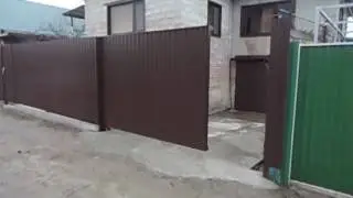 Изготовление откатных ворот в Армавире 