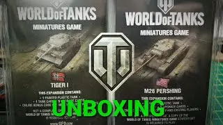 World of Tanks M-26 & Tiger 1 expansion unboxing