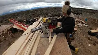 The Earthship Refuge Construction Progress February 3rd, 2024