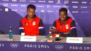 Netherlands Wins Mixed 4x400m Gold At Paris 2024 | Press Conference