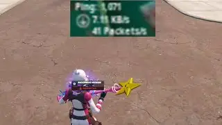 I Played Fortnite on 1000 Ping...🥲
