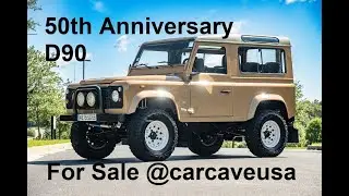 1999 Land Rover Defender 90 50th Anniversary Edition For Sale Car Cave USA