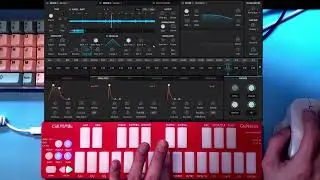 QuNexus RED MPE Sequencer meets Arturia Pigments Synth
