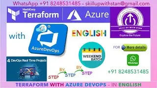 Terraform with Azure Devops - NEW - Live online batch in English