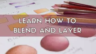 EASY COLORED PENCIL EXERCISES FOR BEGINNERS: PART 2