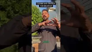 Culture Eats Strategy for Breakfast