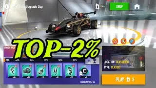 Asphalt 8, Uncommon Upgrade Cup Classified Ariel Atom Top-2%