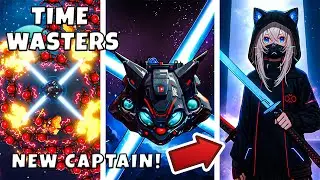 New Katana Weapon SHREDS Bosses! INSANE DPS! - Time Wasters