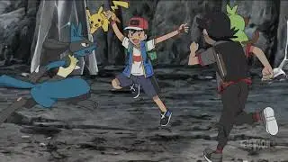 ash won over lucario mega stone