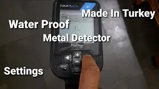 Complete Settings Of Simplex BT Gold Metal Detector.