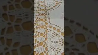КВАДРАТНАЯ СКАТЕРТЬ ИЗ ТРЁХ ОВАЛЬНЫХ САЛФЕТОК 🥰😍😘 #ручная #крючок