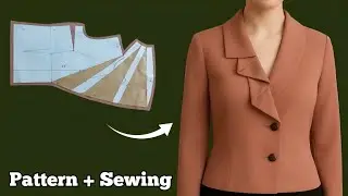 ✅ Lapel Collar Sewing Tutorial | The Secret Behind a Clean, Elegant Finish