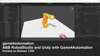 ABB RobotStudio with Unity and Game4Automation